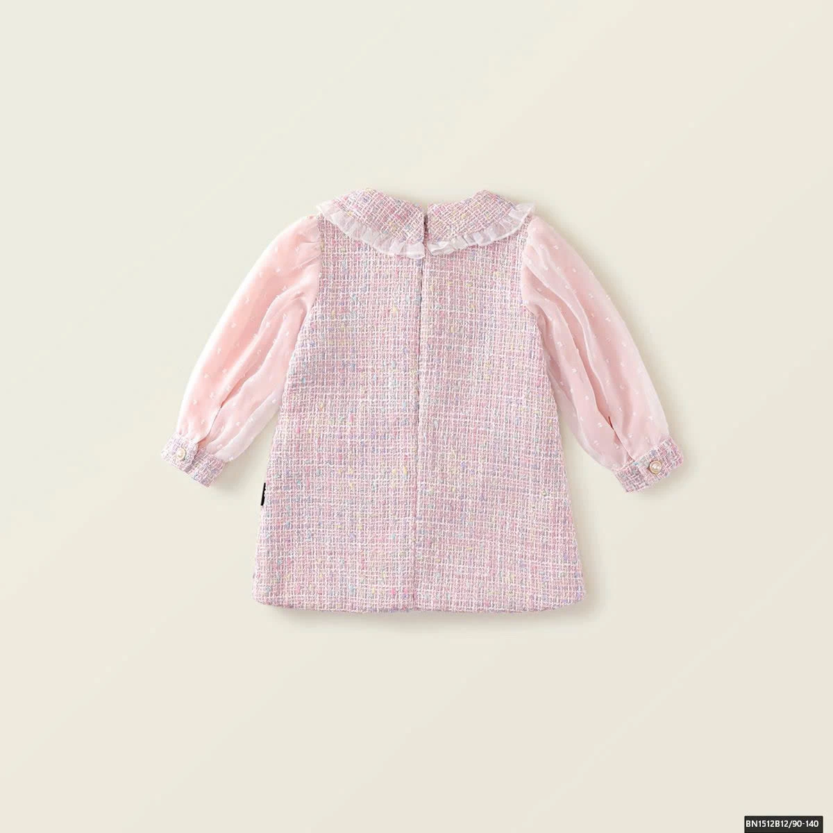 ĐẦM DẠ PHỐI VOAN HỒNG PREMIUM