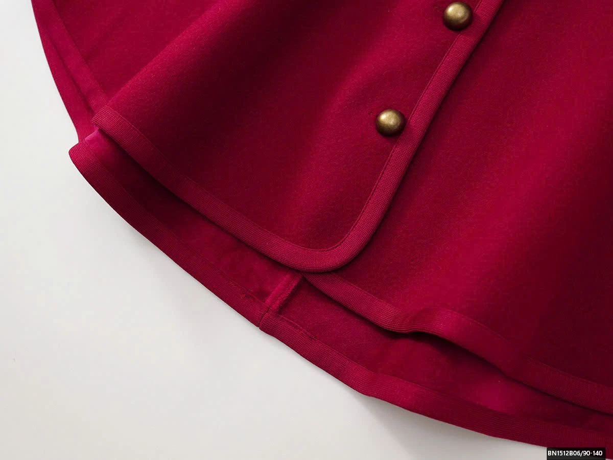 ÁO CHOẢNG NỈ BÔNG PREMIUM ĐỎ DIỆN TIẾT