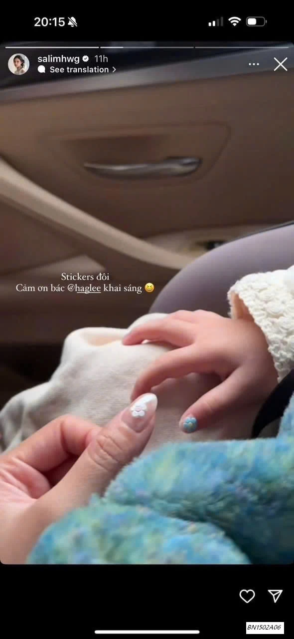 SÉT 6 TẤM STICKER DÁN MÓNG