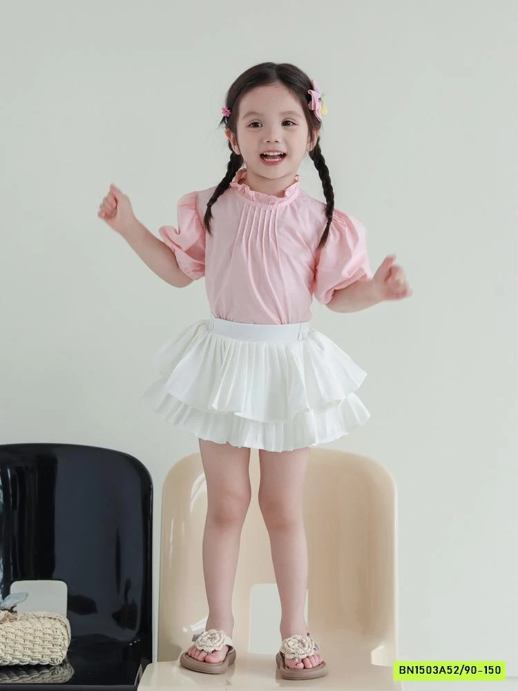 SƠ MI TAY BỒNG TIỂU THƯ