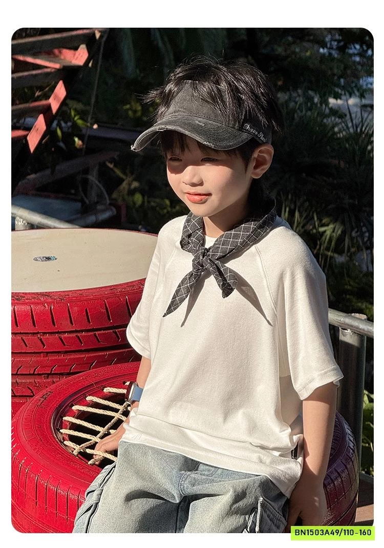 ÁO THUN TRƠN CỔ TRÒN BASIC