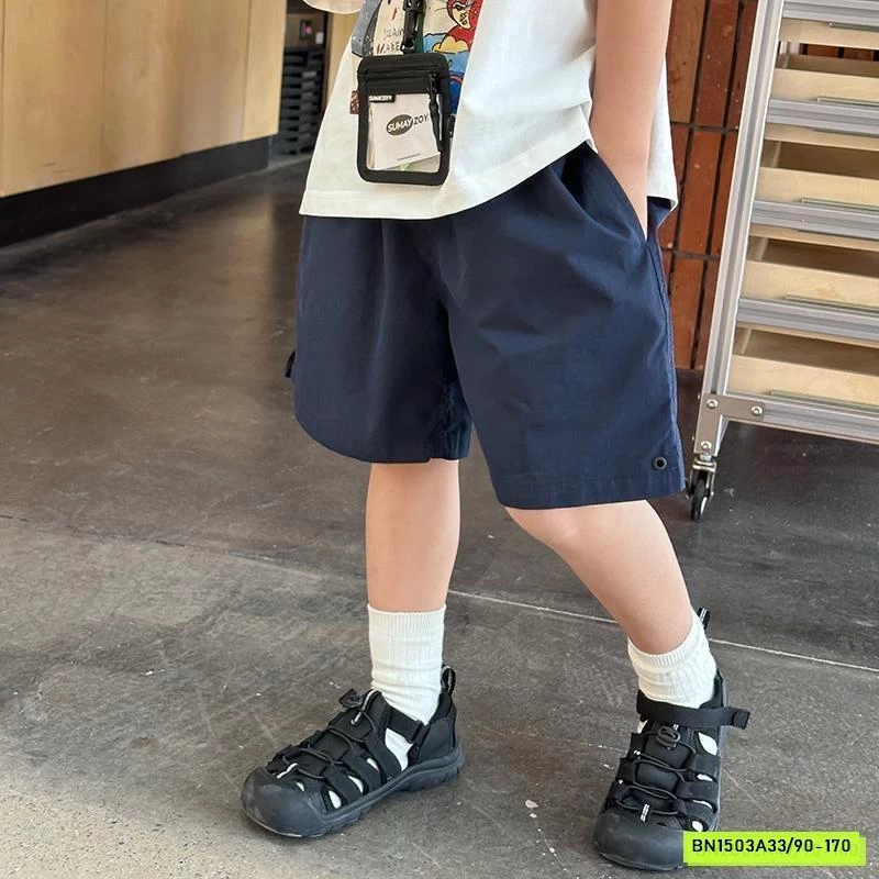 SHORT GIÓ TRƠN MÀU TÚI SAU 25B136 AMBB