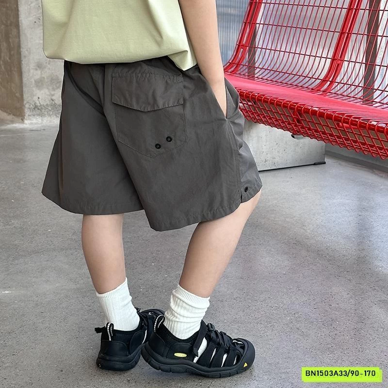 SHORT GIÓ TRƠN MÀU TÚI SAU 25B136 AMBB