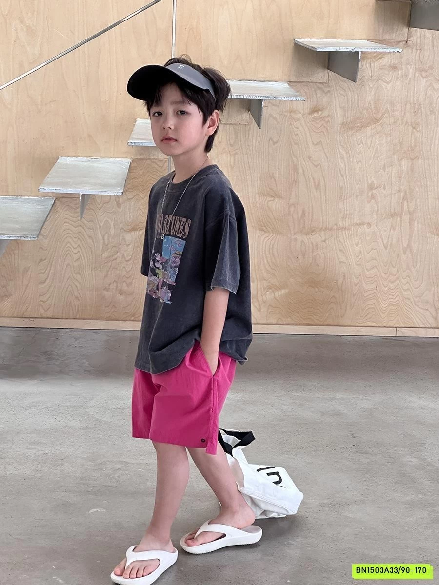 SHORT GIÓ TRƠN MÀU TÚI SAU 25B136 AMBB