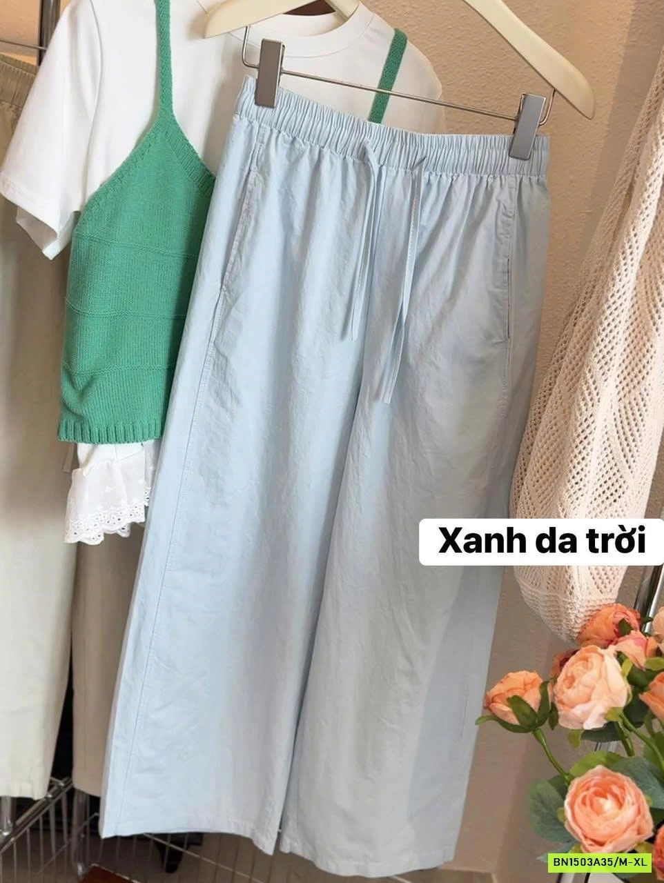 QUẦN SUÔNG CẠP CHUN ANNA