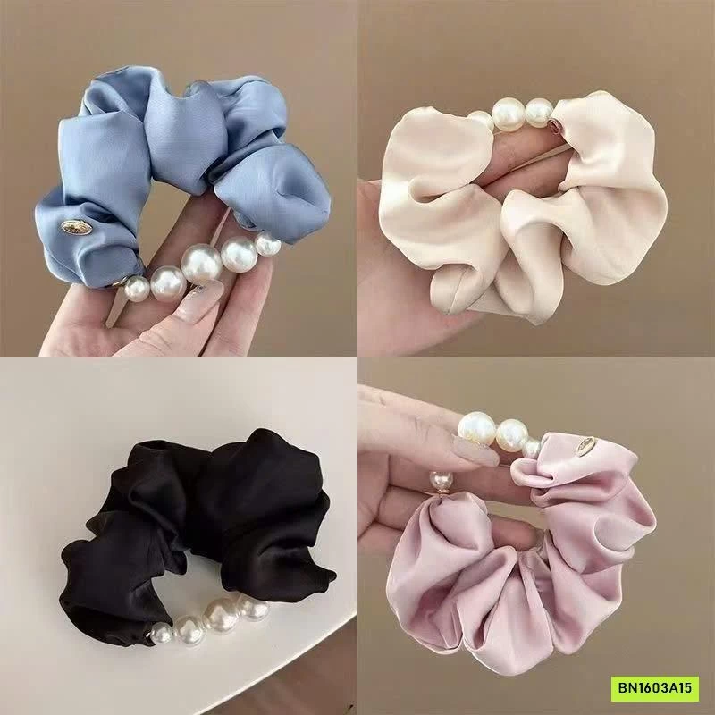 SET 4 SCRUNCHIES MIX NGỌC TRAI