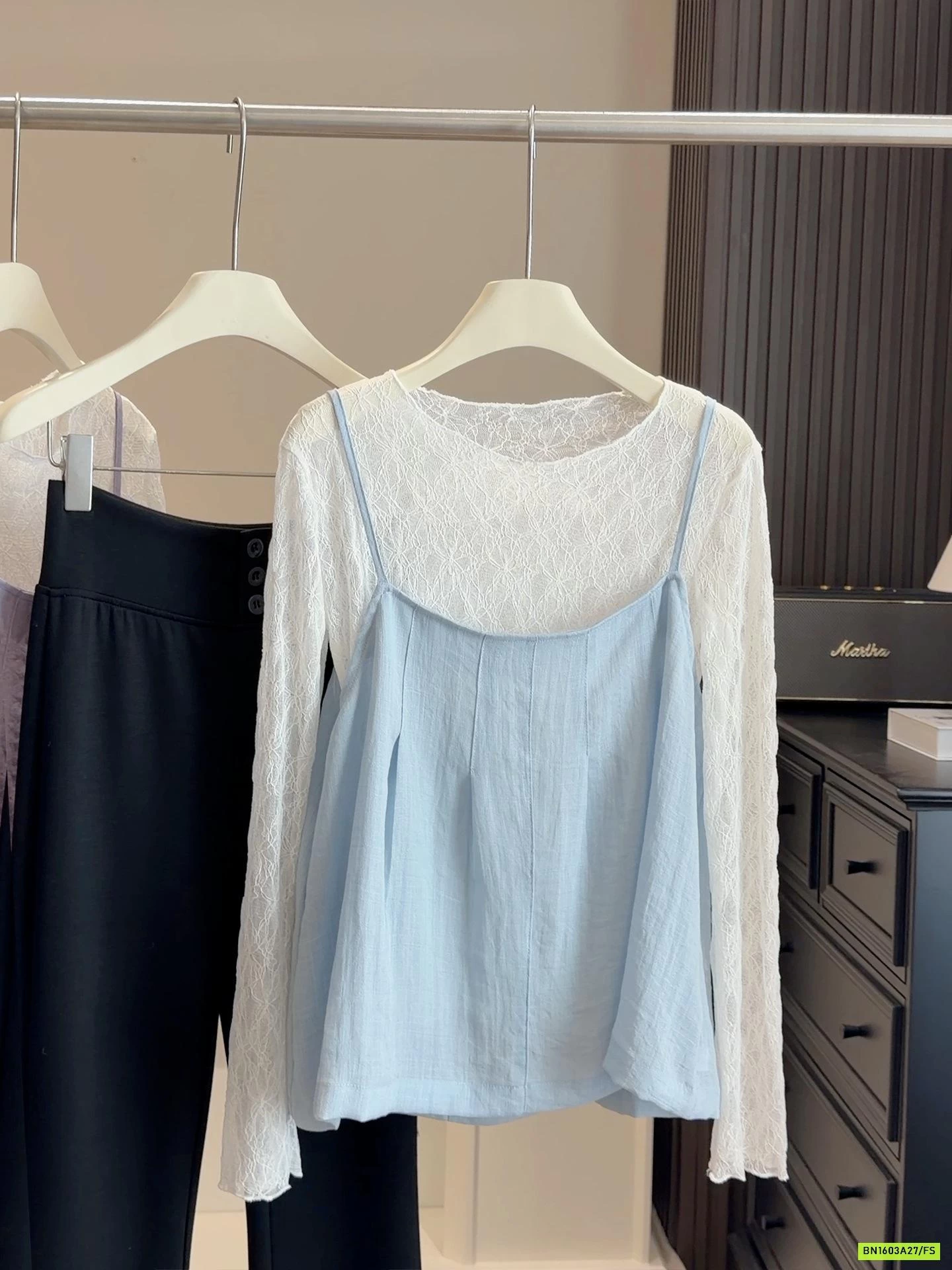 ÁO BABYDOLL 2 CHI TIẾT ANNA