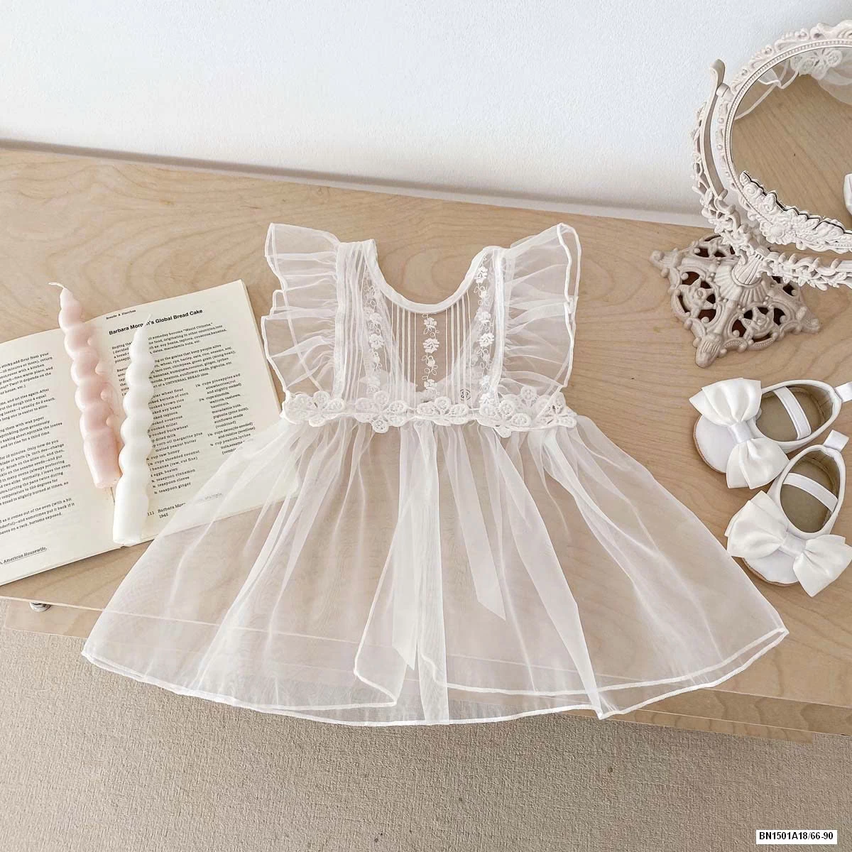 BODY THÔ MỀM KÈM ĐẦM VOAN MỎNG