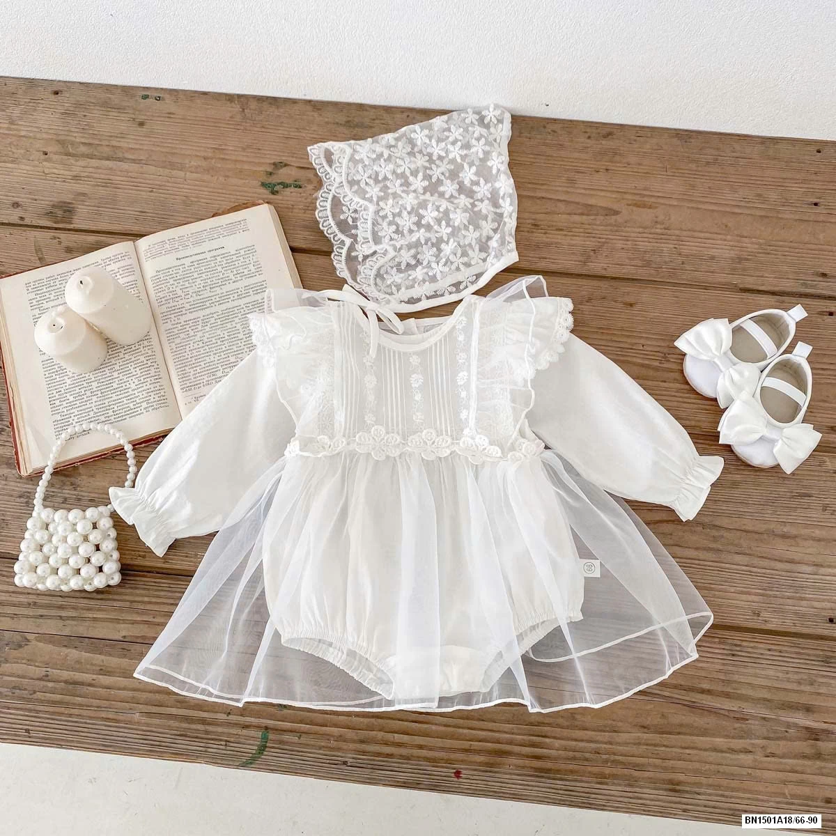 BODY THÔ MỀM KÈM ĐẦM VOAN MỎNG