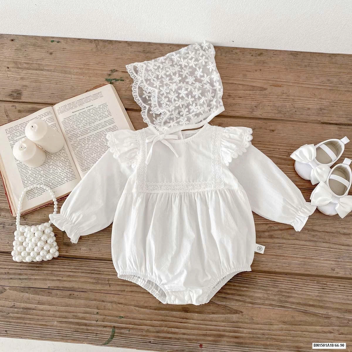 BODY THÔ MỀM KÈM ĐẦM VOAN MỎNG