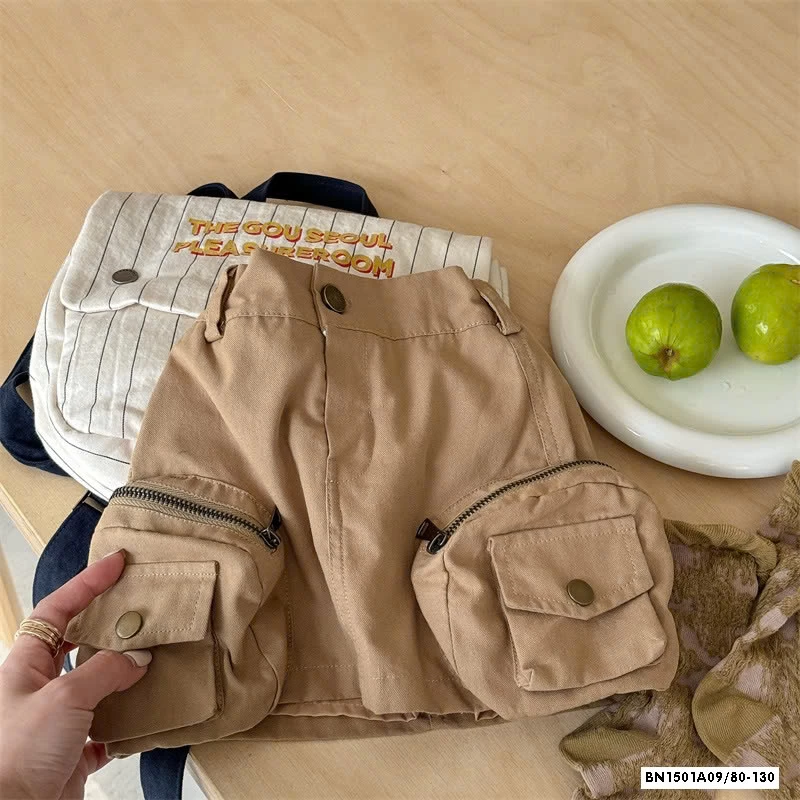 CHÂN VÁY KAKI TÚI HỘP ADBABY