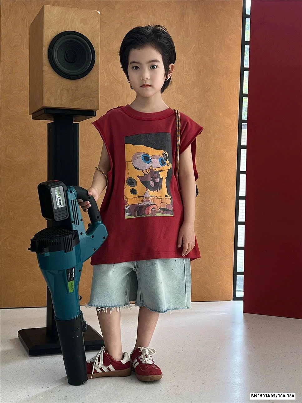 SHORT JEANS TUA GẤU VẢY SƠN SNIDOLS