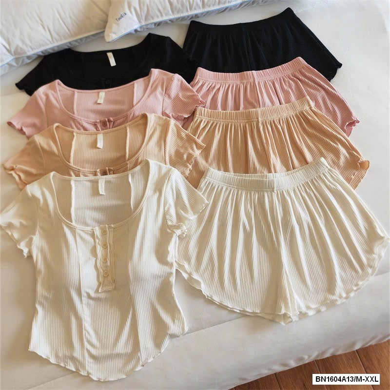 BỘ NGỦ THUN GÂN VIỀN BÈO