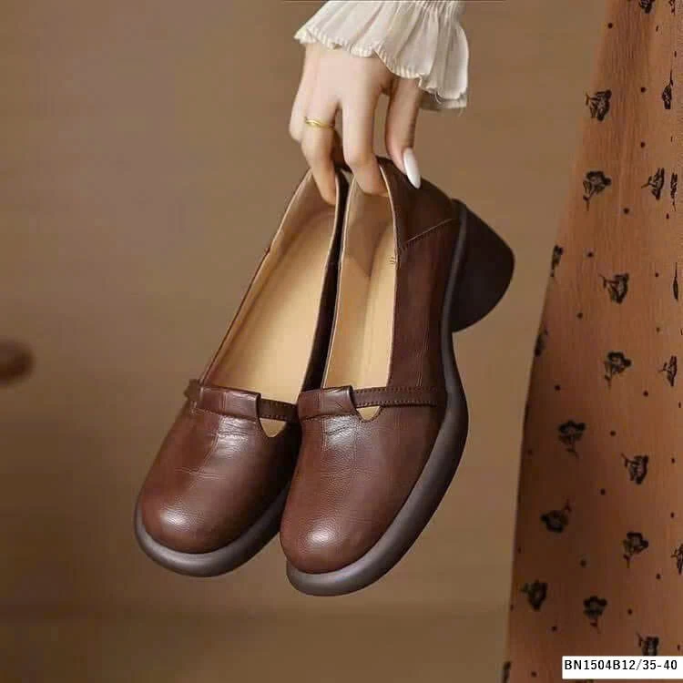 Giầy ÂU  nữ mũi tròn