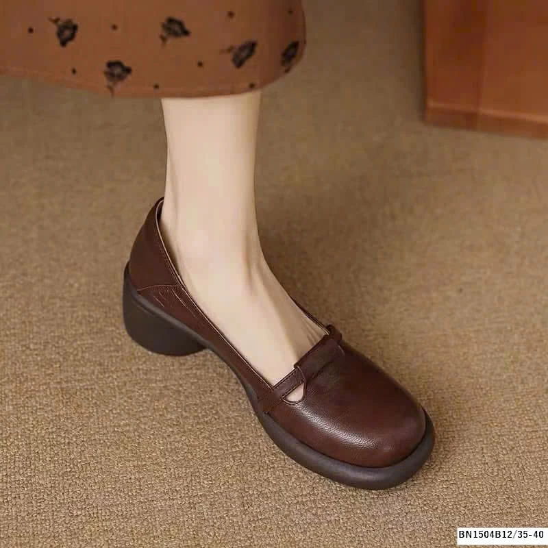 Giầy ÂU  nữ mũi tròn