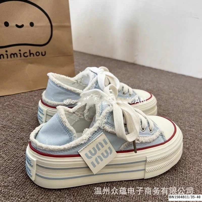 GIÀY SỤC VẢI ĐẾ CAO