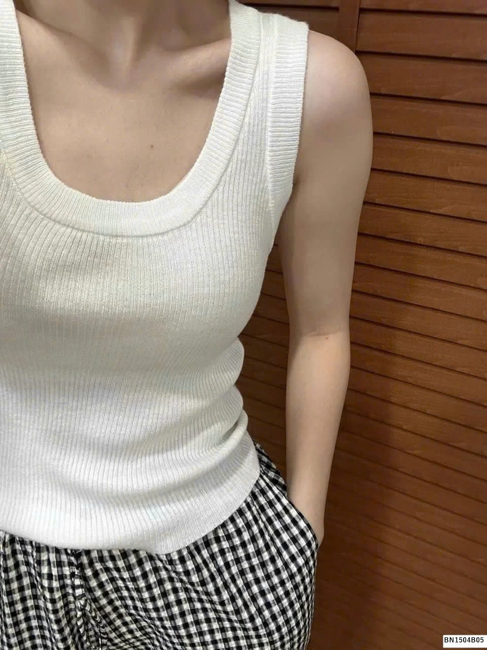 ÁO BA LỖ DỆT KIM NỮ