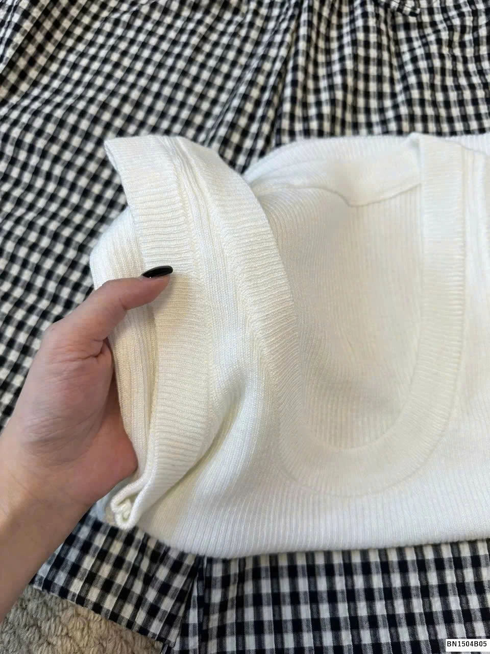 ÁO BA LỖ DỆT KIM NỮ