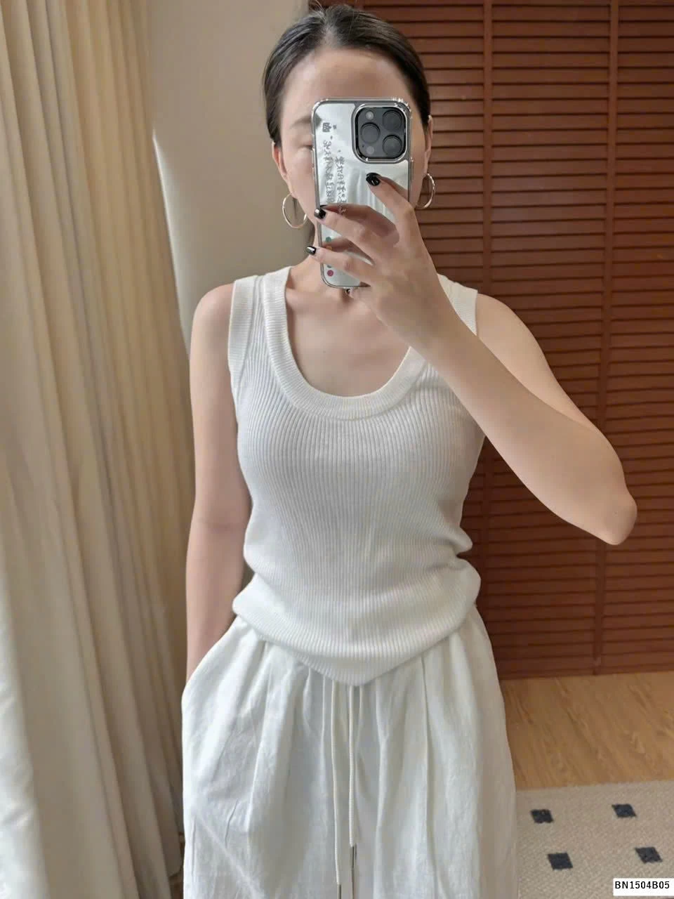 ÁO BA LỖ DỆT KIM NỮ