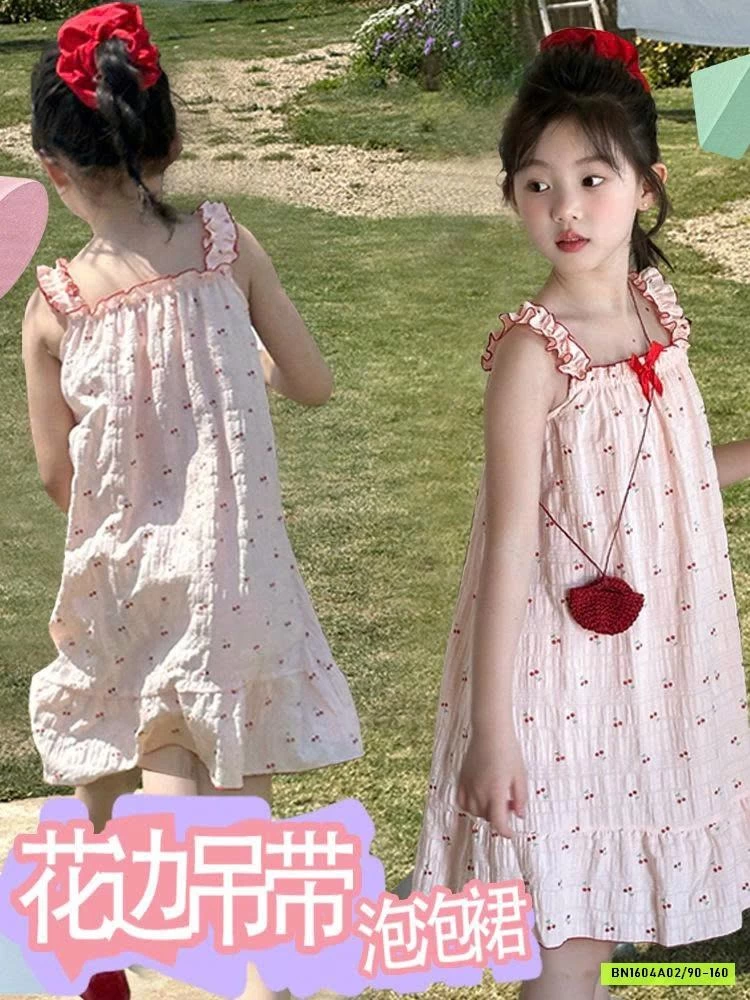 VÁY LANH HỌA TIẾT DỄ THƯƠNG CHO BÉ