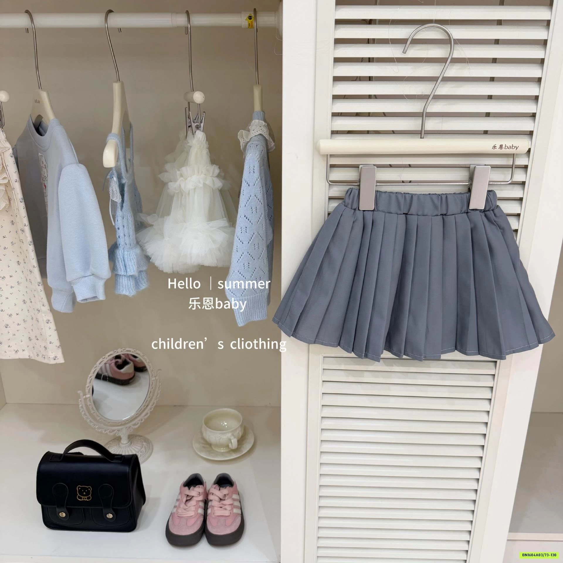 SÉT NỮ SINH HỒNG TBABY