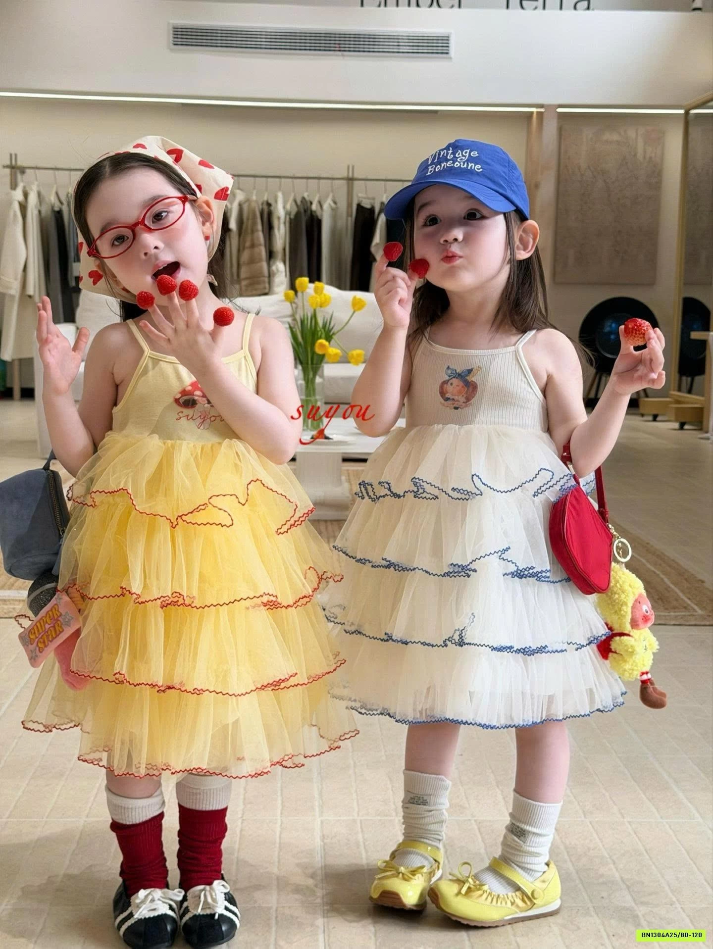 VÁY 2 DÂY PHỐI VOAN TUTU