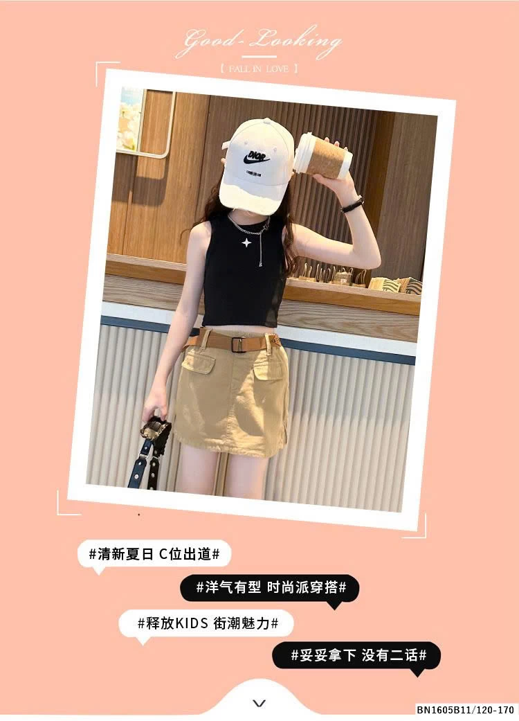 SÉT ÁO SÁT NÁCH MIX CHÂN VÁY CHỨ A