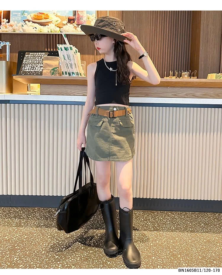 SÉT ÁO SÁT NÁCH MIX CHÂN VÁY CHỨ A