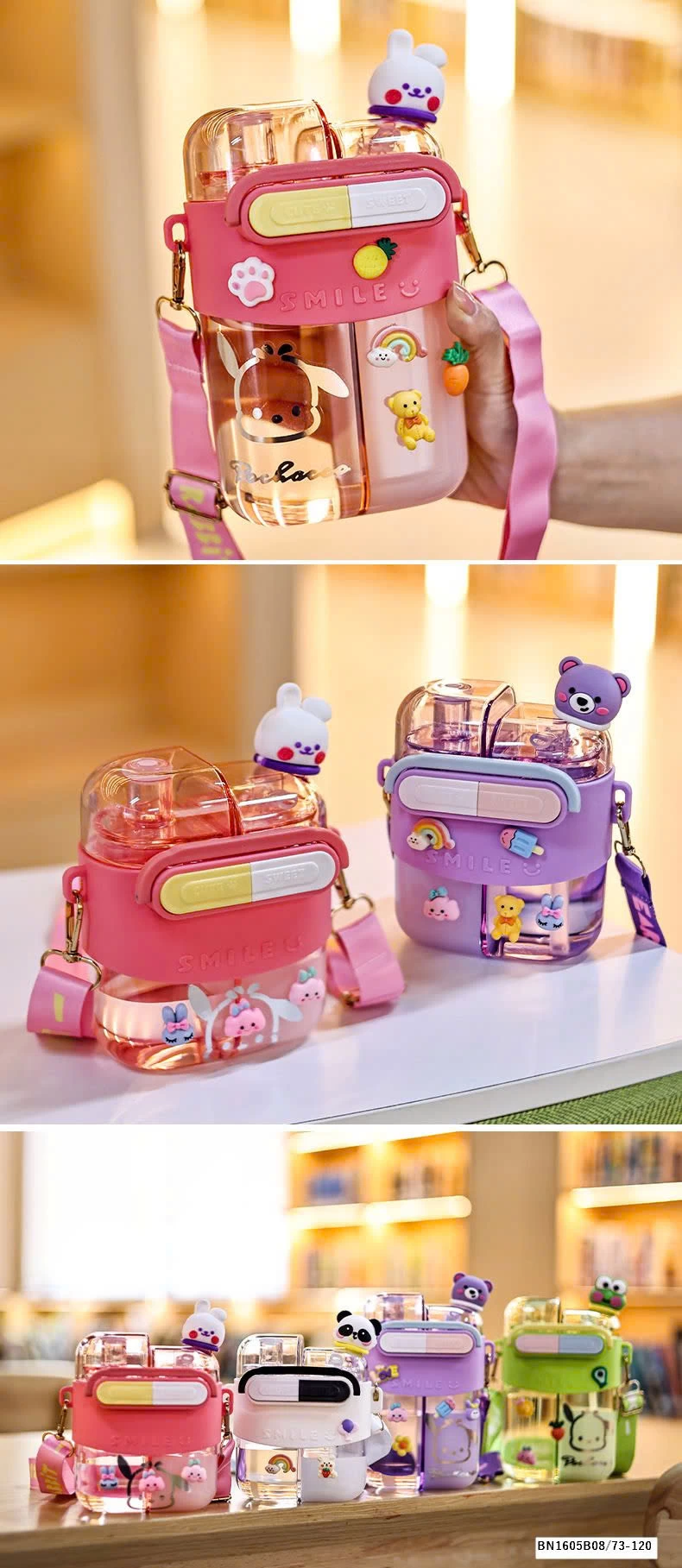 BÌNH NƯỚC DỄ THƯƠNG CHO BÉ