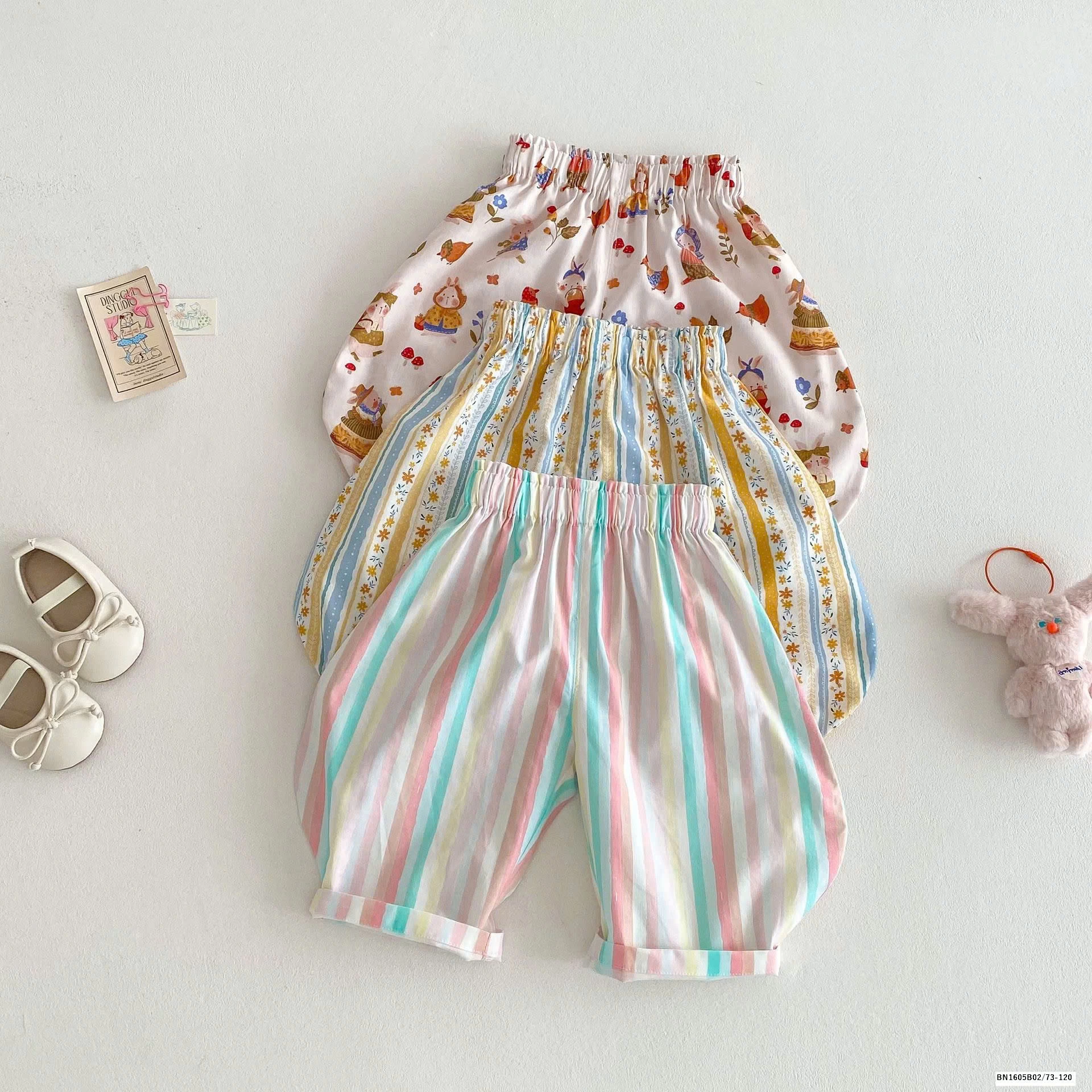 QUẦN THÔ HỌA TIẾT NHÍ