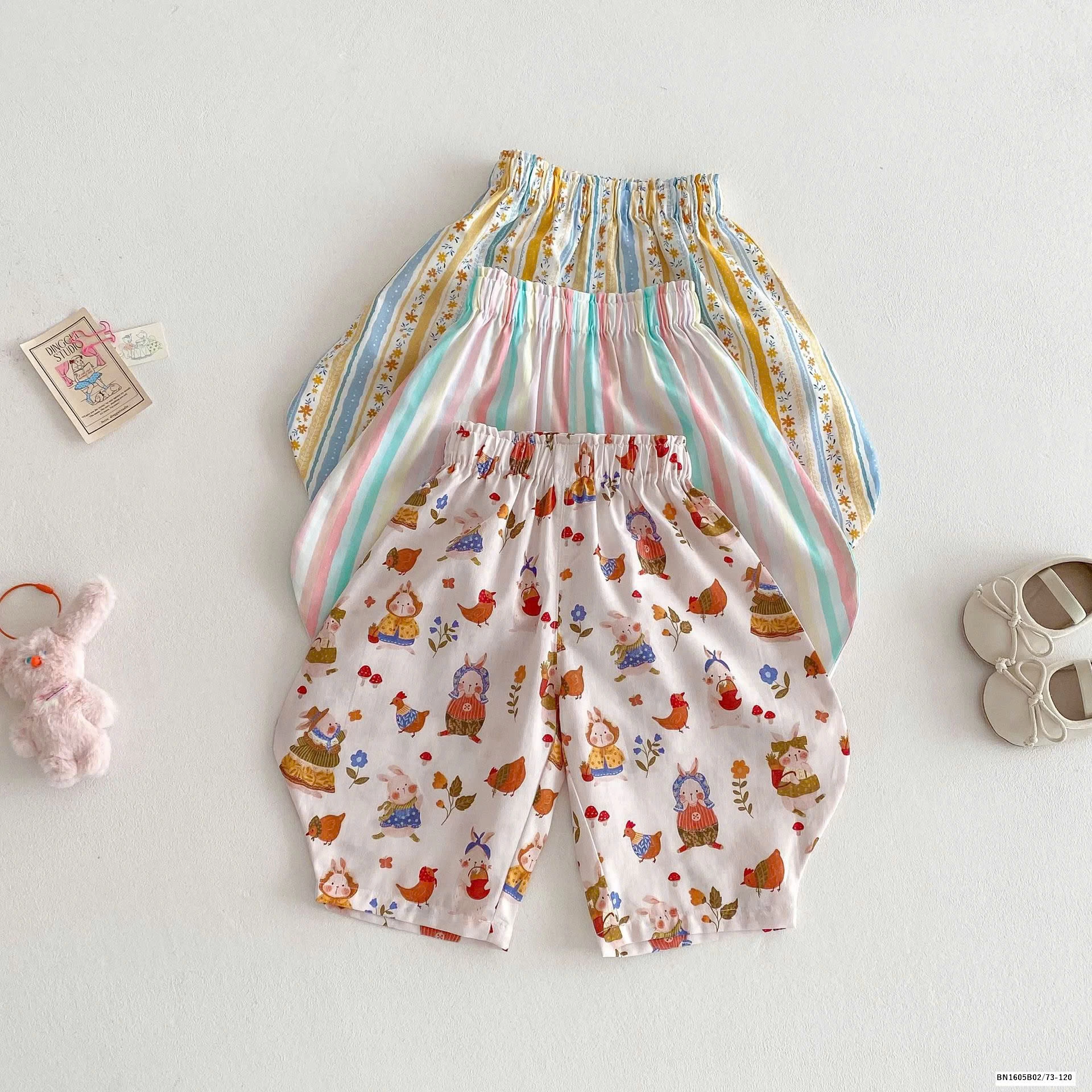 QUẦN THÔ HỌA TIẾT NHÍ