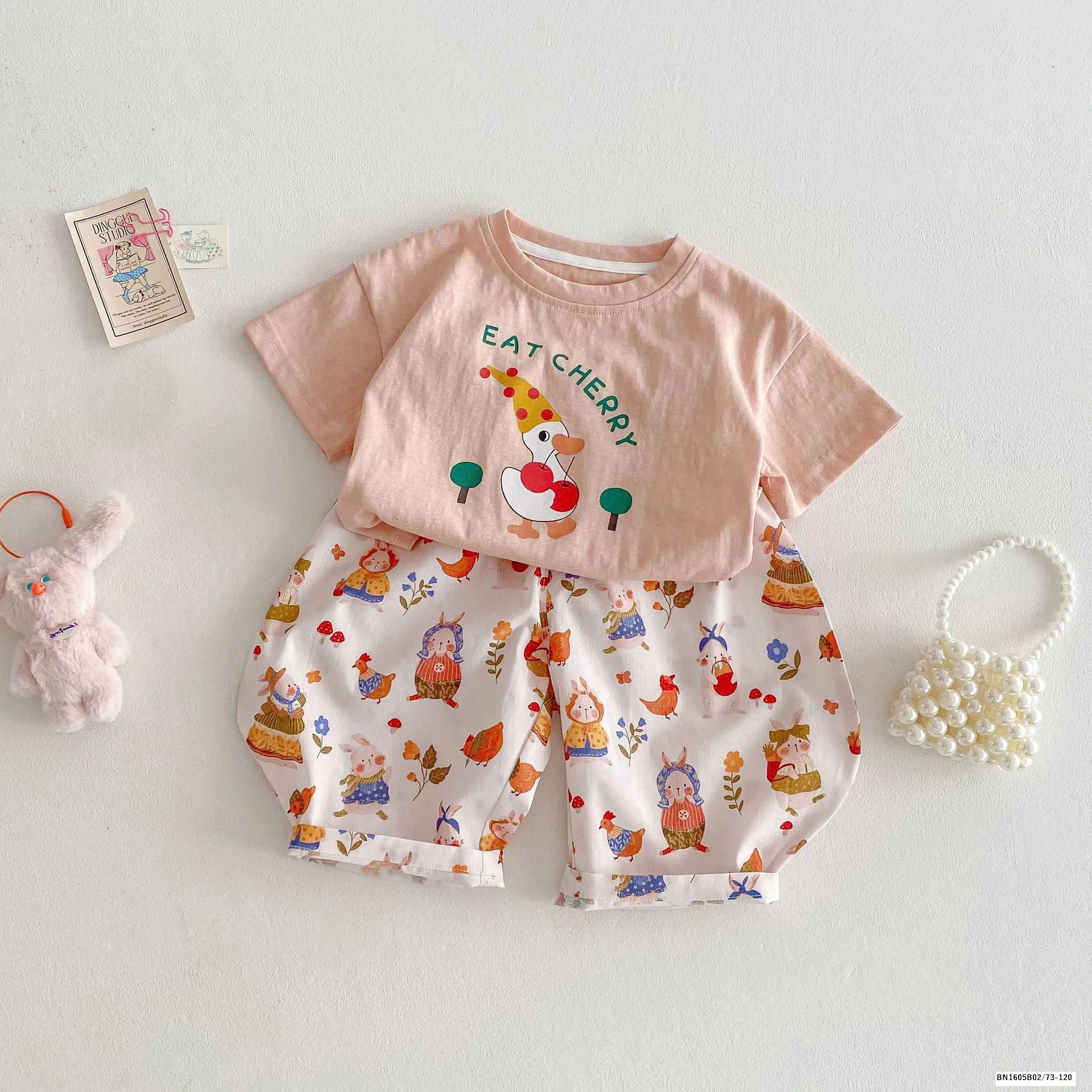 QUẦN THÔ HỌA TIẾT NHÍ