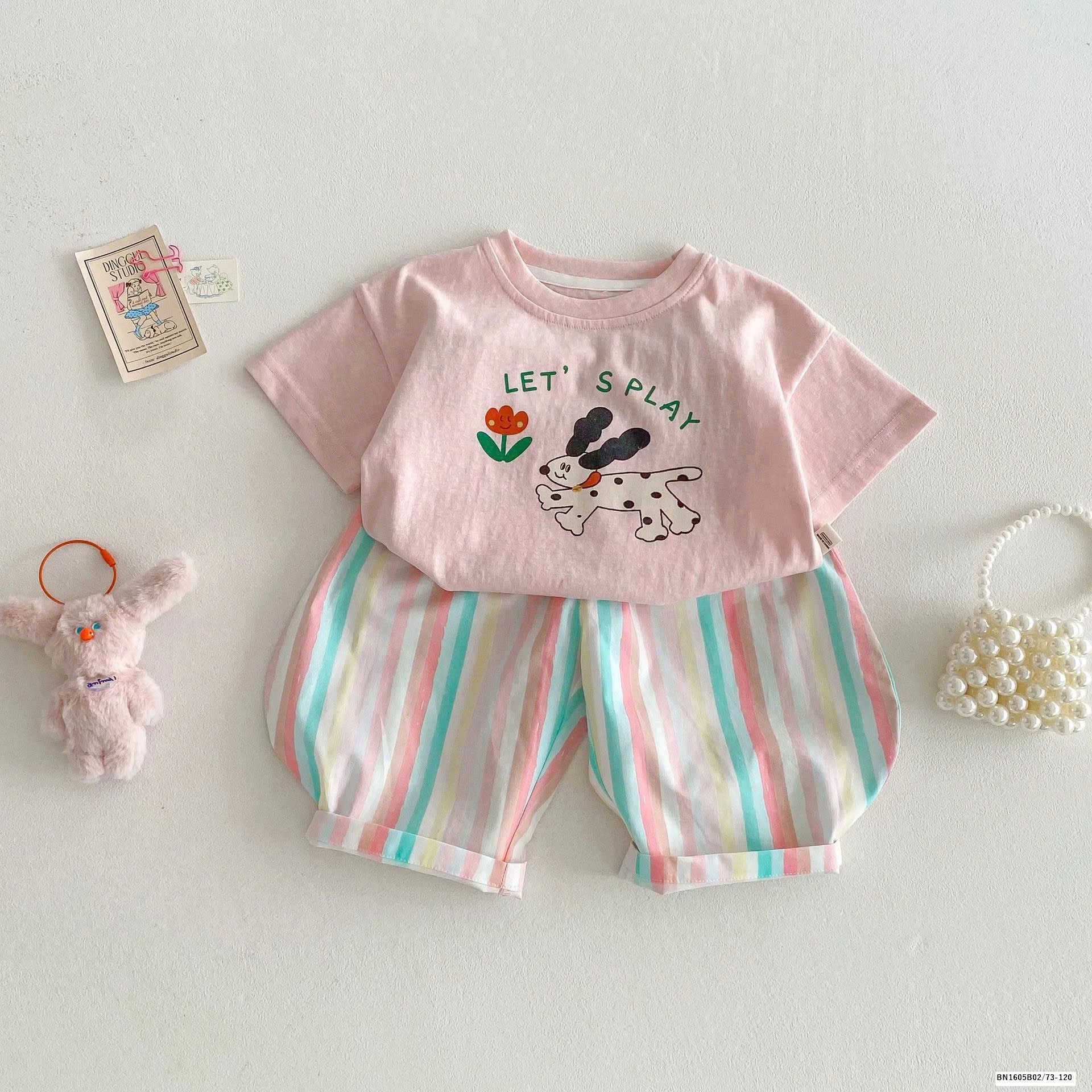 QUẦN THÔ HỌA TIẾT NHÍ