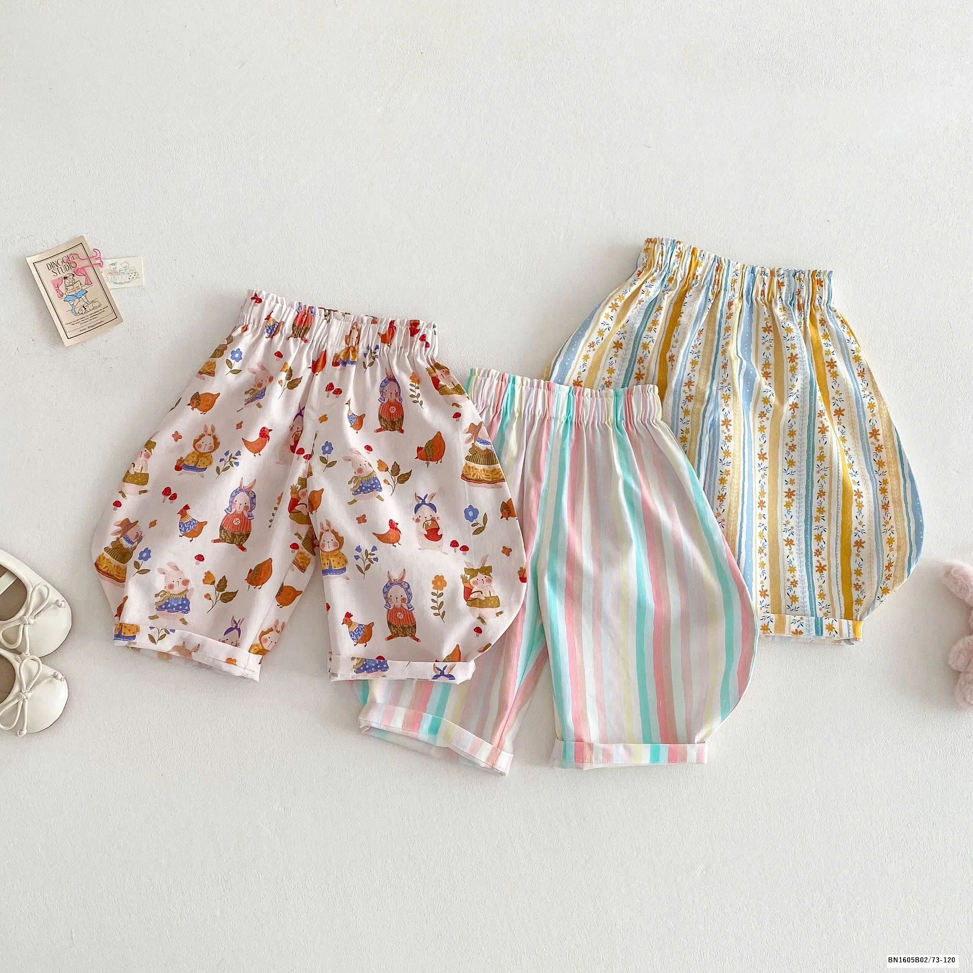 QUẦN THÔ HỌA TIẾT NHÍ