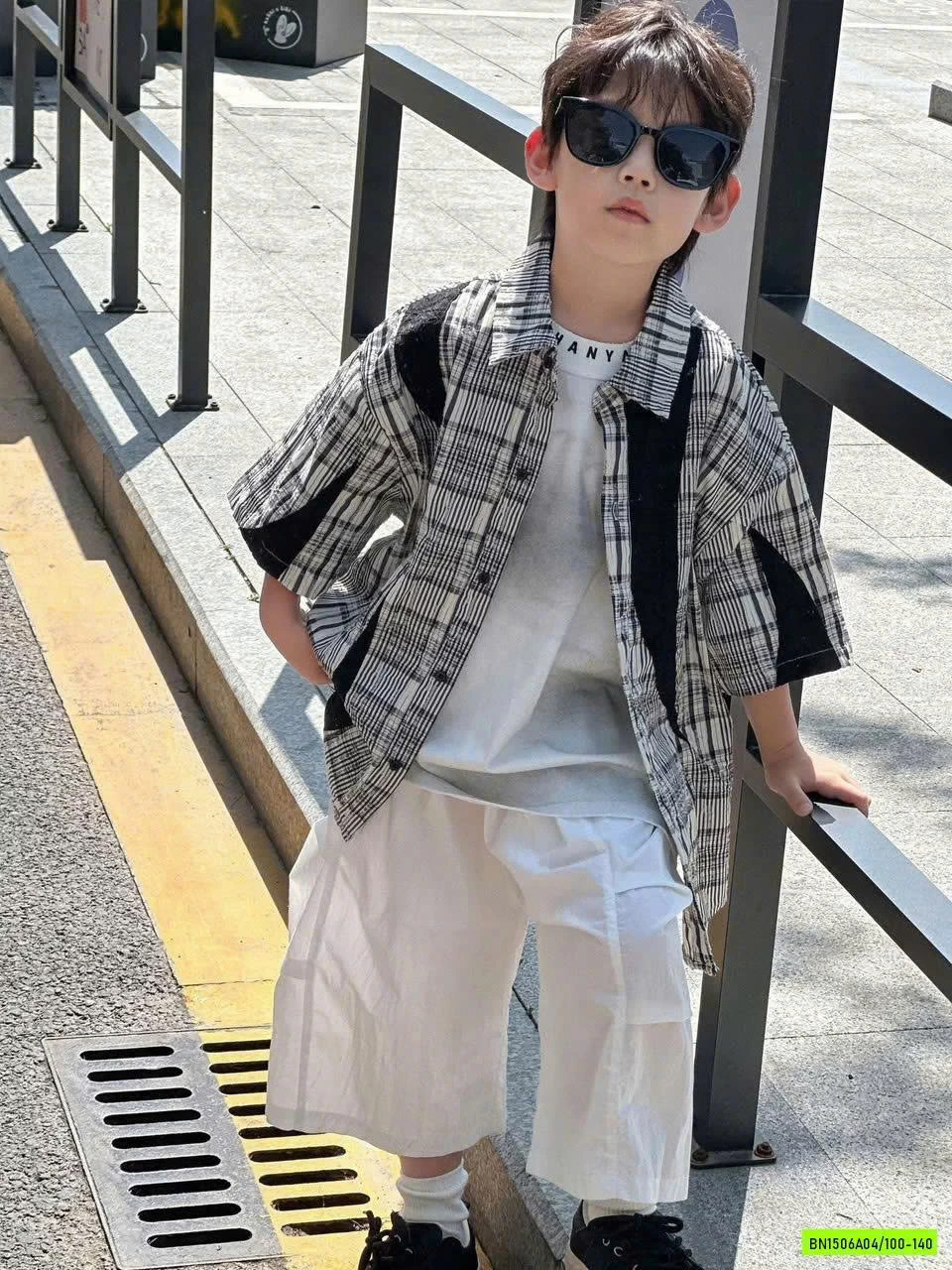 SÉT SƠ MI CARO MIX ÁO LOANG XUẤT HÀN