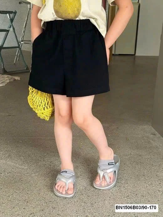 QUẦN SHORT ĐÙI BÉ GÁI AMBB 25D172