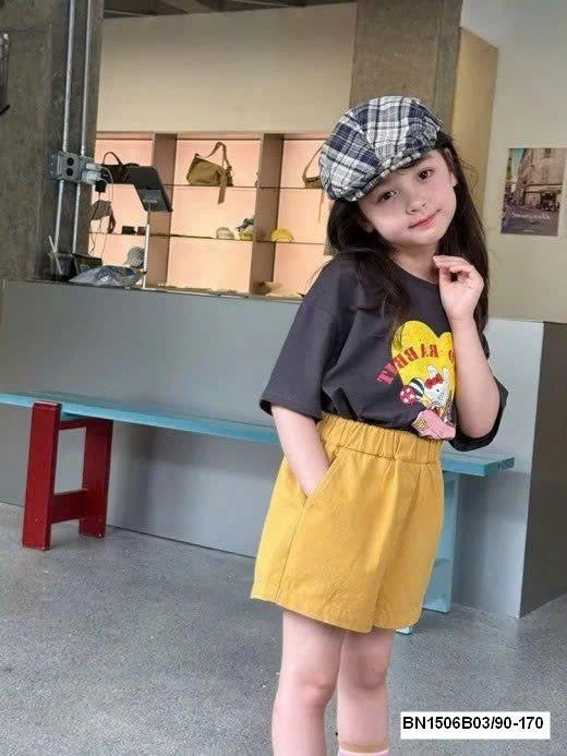 QUẦN SHORT ĐÙI BÉ GÁI AMBB 25D172