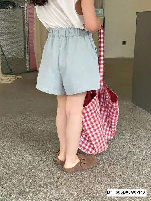 QUẦN SHORT ĐÙI BÉ GÁI AMBB 25D172