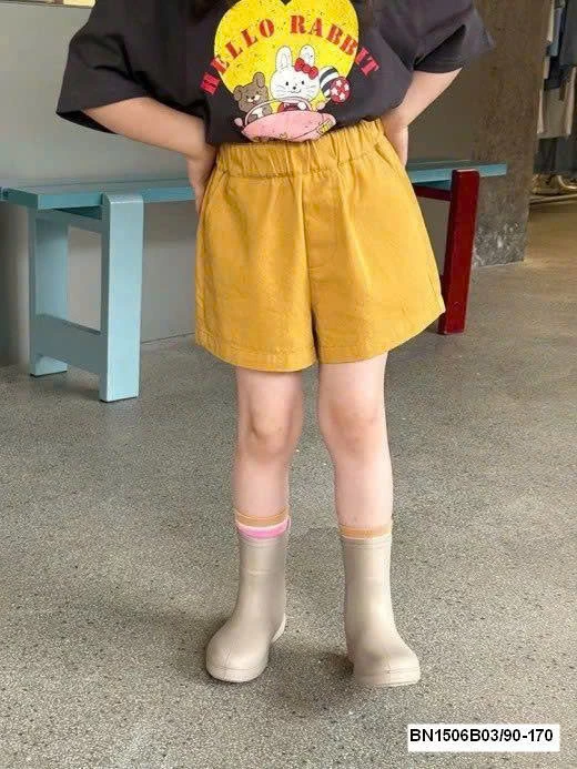 QUẦN SHORT ĐÙI BÉ GÁI AMBB 25D172
