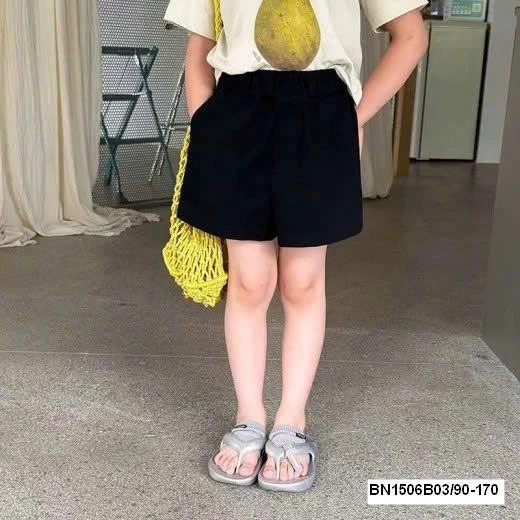 QUẦN SHORT ĐÙI BÉ GÁI AMBB 25D172