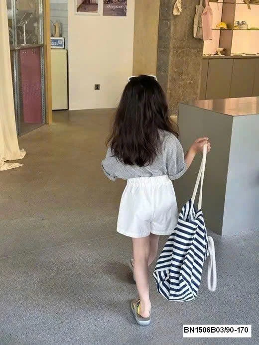 QUẦN SHORT ĐÙI BÉ GÁI AMBB 25D172