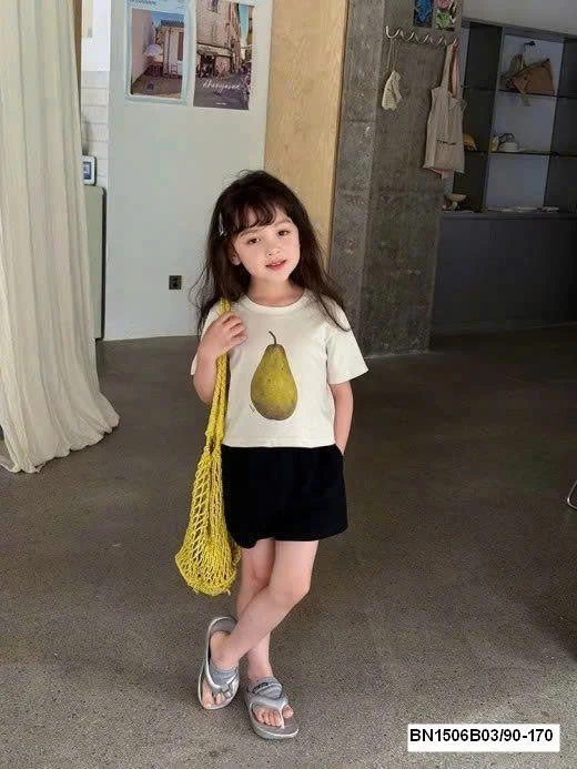 QUẦN SHORT ĐÙI BÉ GÁI AMBB 25D172