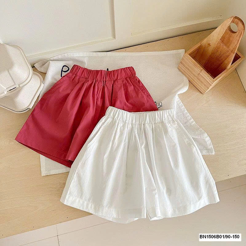 QUẦN SHORT VẢI THÔ BÉ GÁI