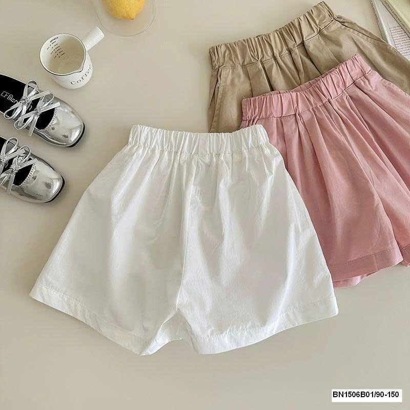 QUẦN SHORT VẢI THÔ BÉ GÁI