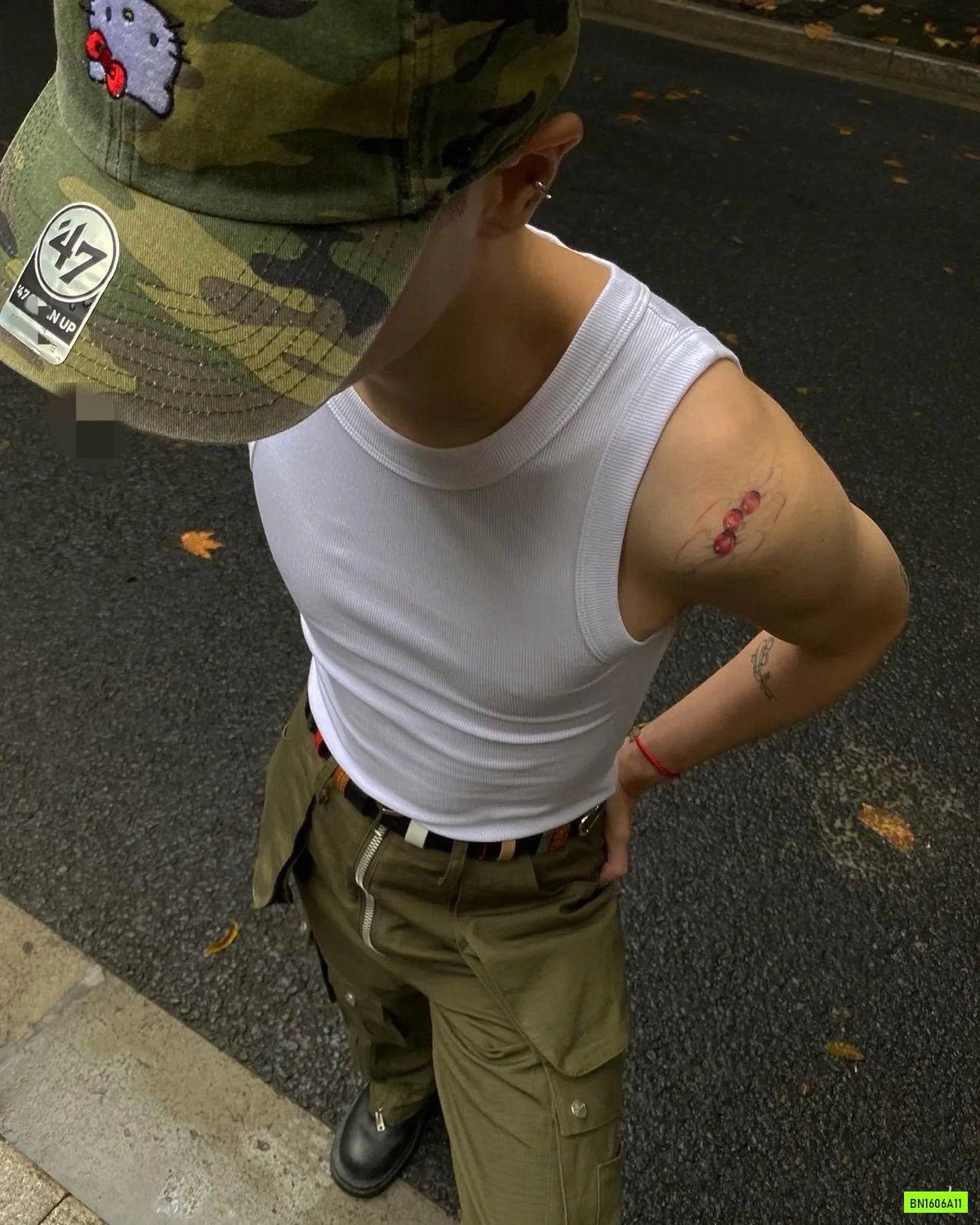 MŨ KẾT RẰN RI THÊU KITTY