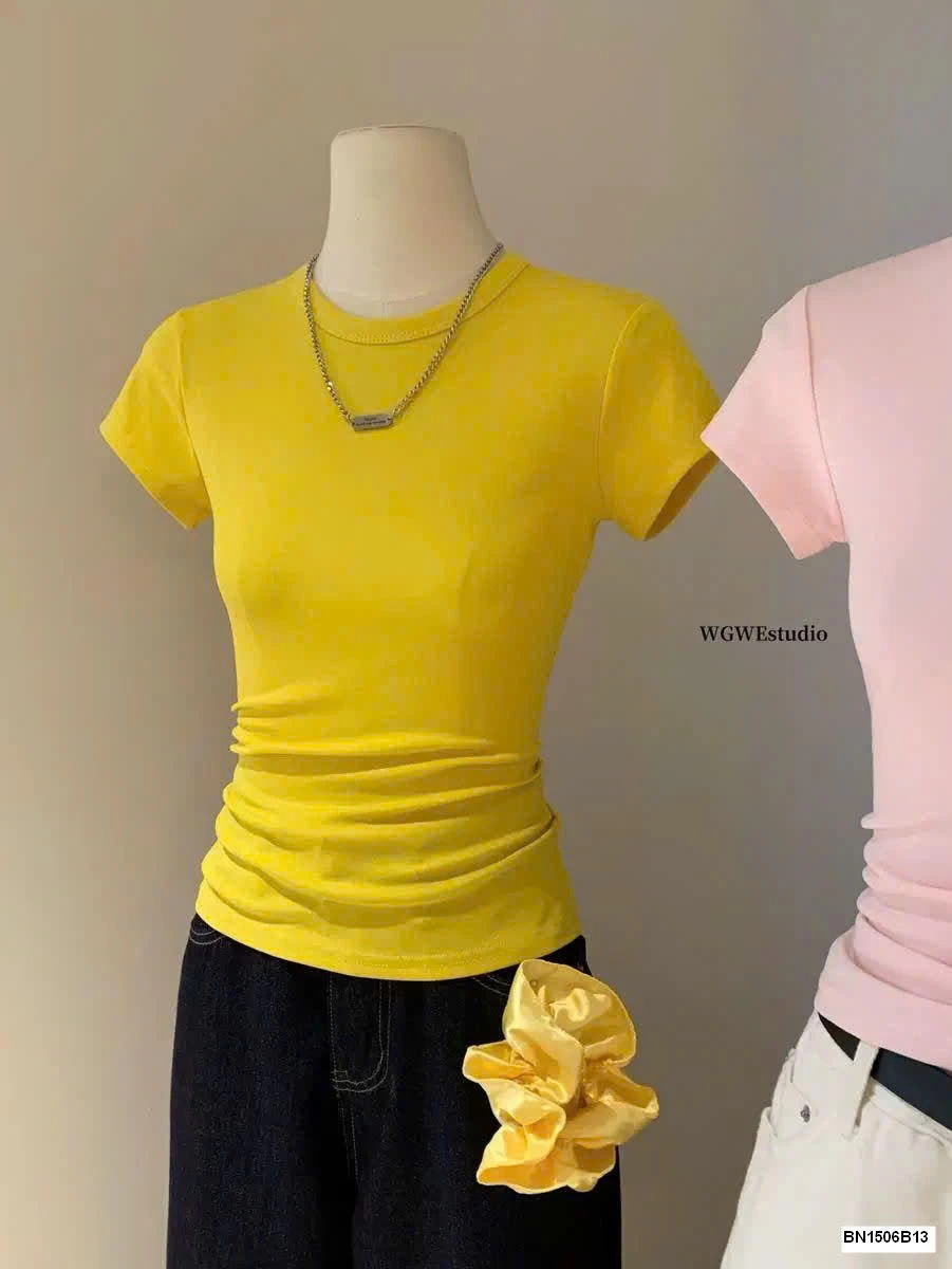 ÁO THUN CỔ TRÒN NỮ HÃNG W.G.W.E