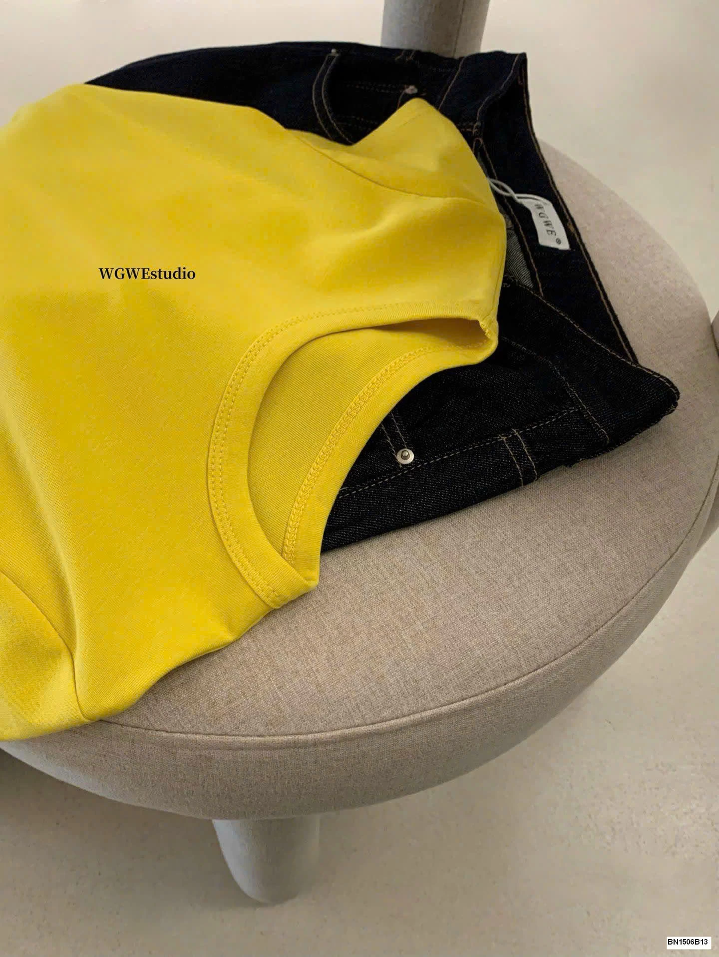 ÁO THUN CỔ TRÒN NỮ HÃNG W.G.W.E