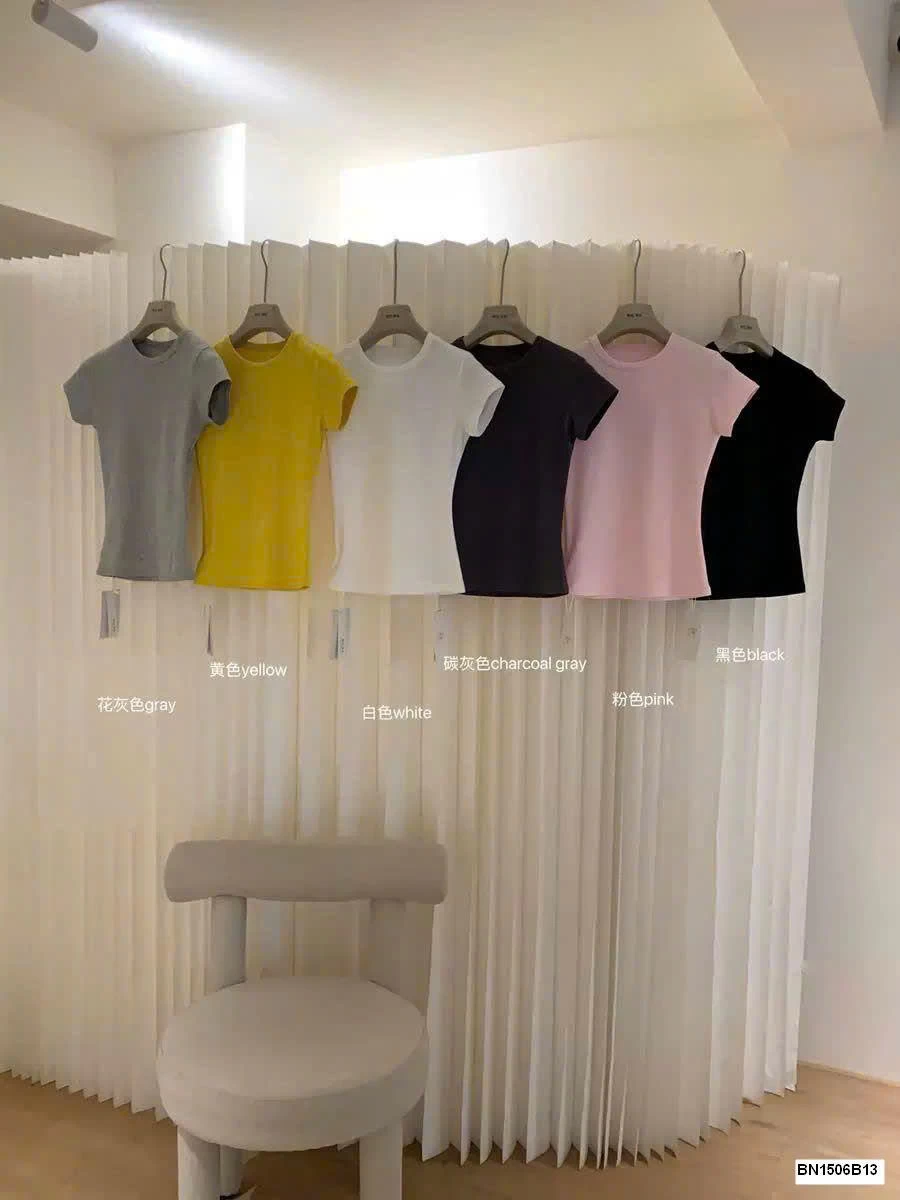 ÁO THUN CỔ TRÒN NỮ HÃNG W.G.W.E