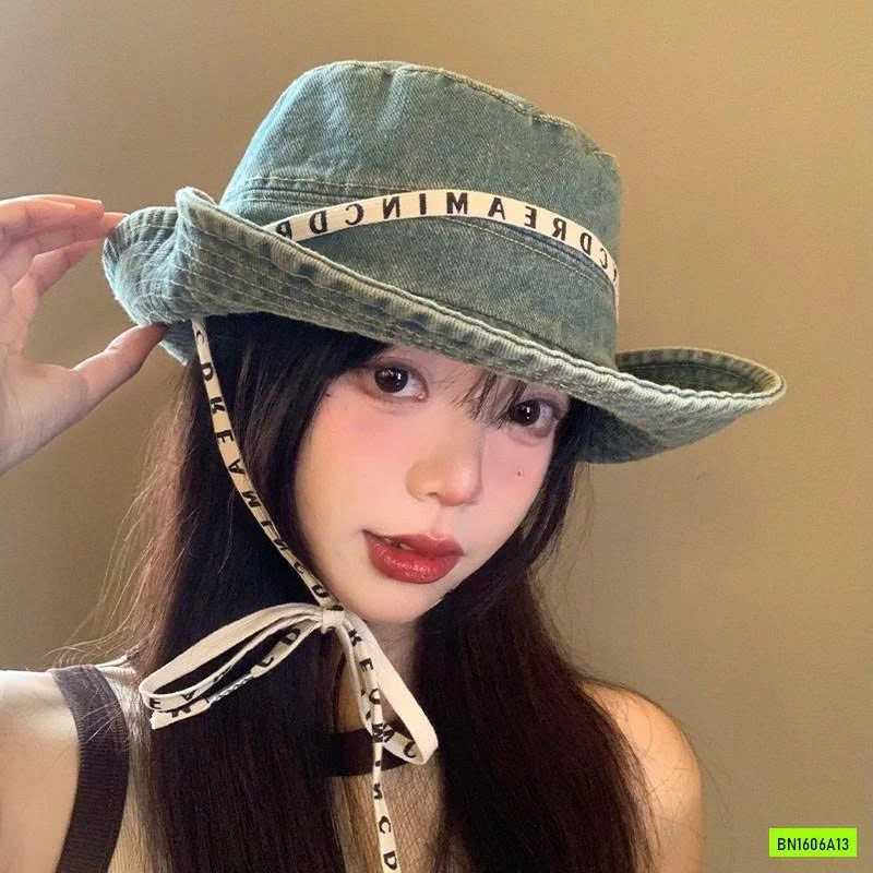 BUCKET JEANS BUỘC DÂY