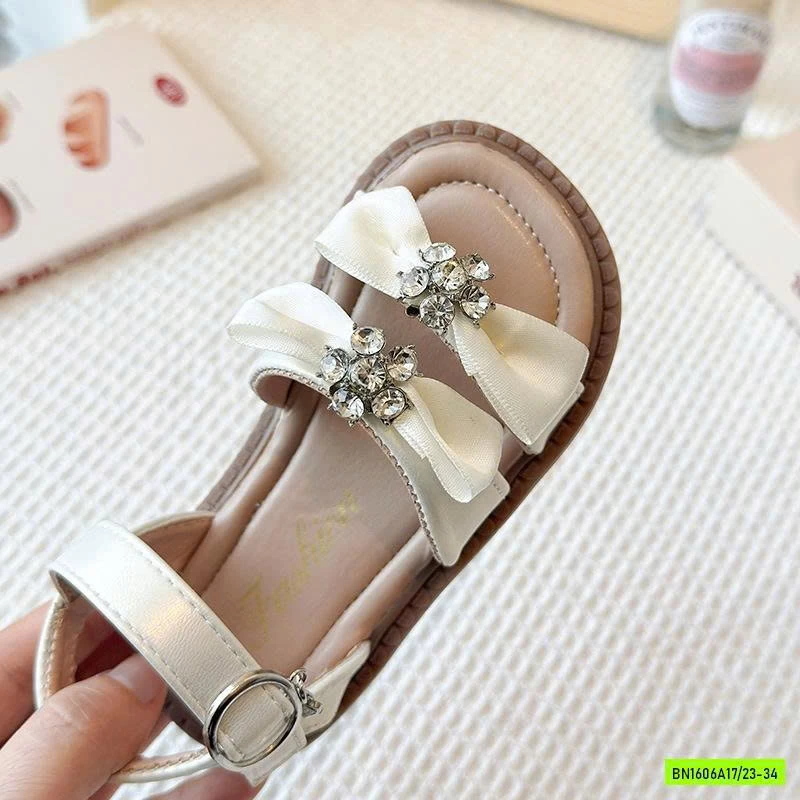 SANDAL NƠ GẮN ĐÁ BLING